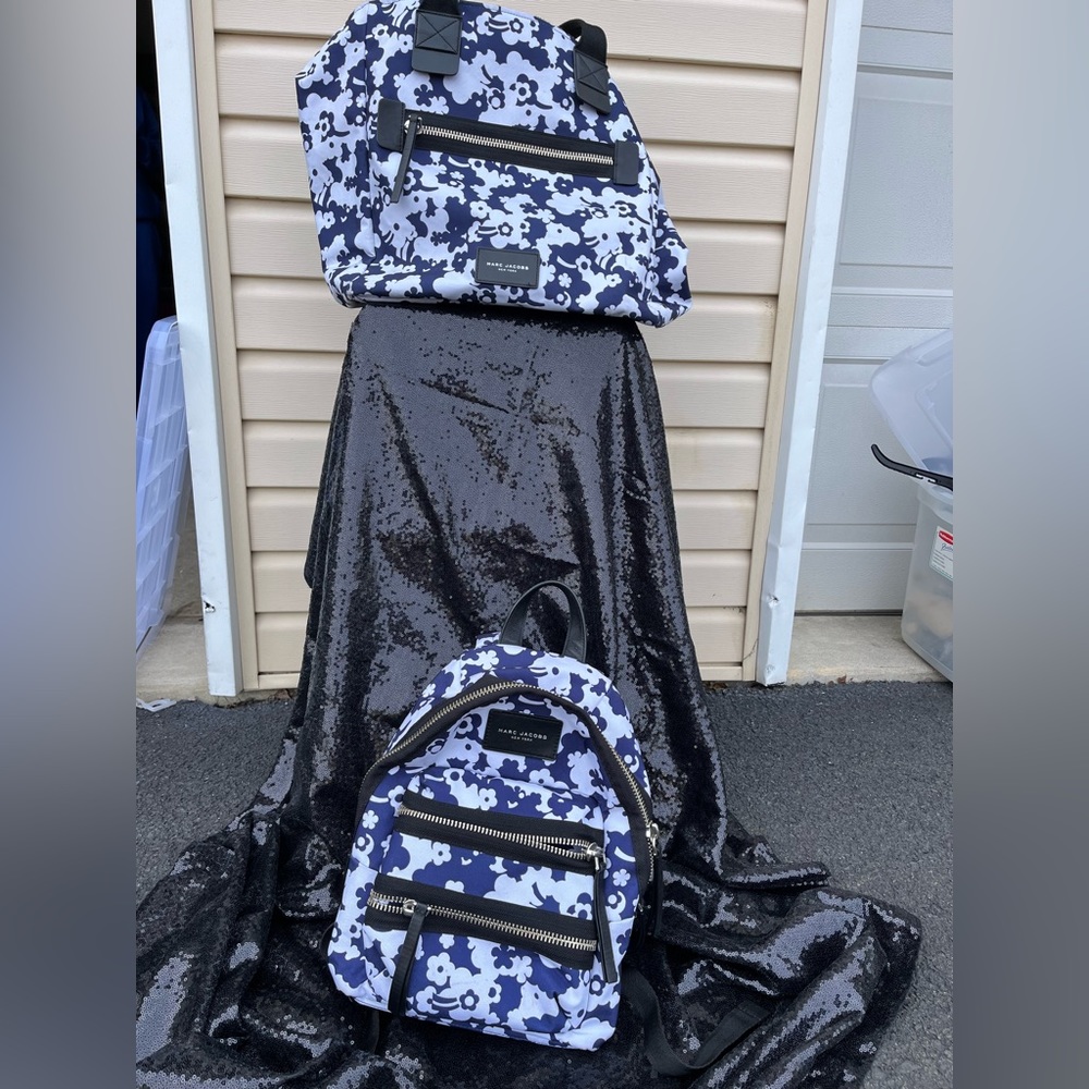 Marc Jacobs Tote and Sm backpack gently used